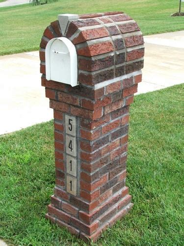 10 Unique And Creative Brick Mailbox Designs And Ideas Mailboxempire
