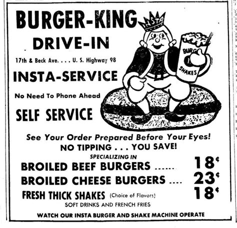 15 Things You Need To Know Before You Eat At Burger King Vintage Ads