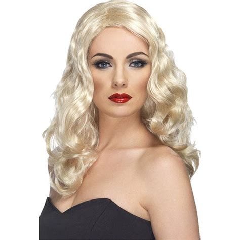 Blonde Glamorous Wig Party Delights