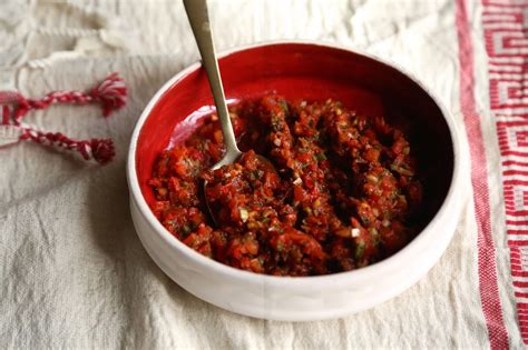 MsMarmiteLover Recipe for Ezmé a Turkish salad vegan