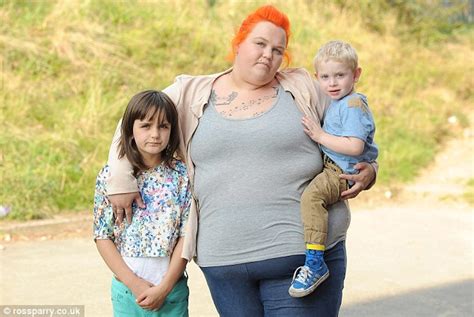 Its Not Easy Being Overweight And On Benefits Says 25 Stone Mother Of