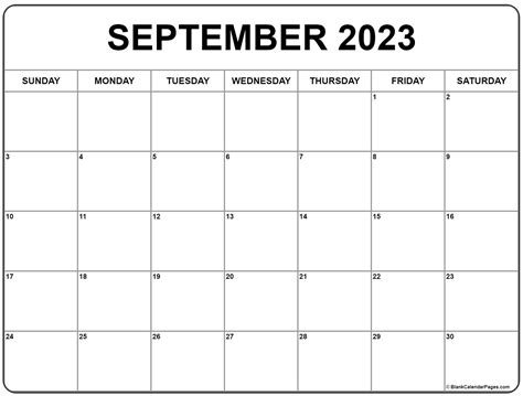 September 2023 Calendar Canada Printable Pdf Get Calendar 2023 Update