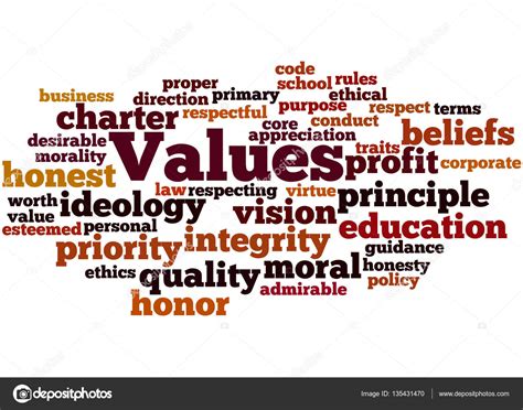 Values Word Cloud Concept 8 Stock Photo By ©kataklinger 135431470