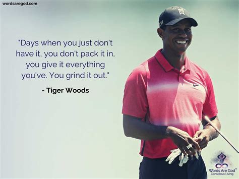 Tiger Woods Quotes Into The Woods Quotes Rare Quote Golf Quotes