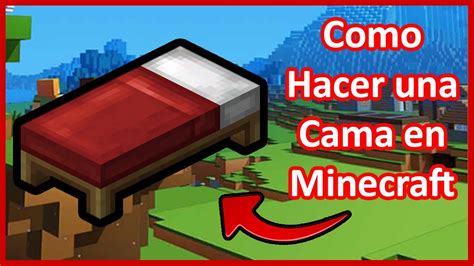 Como Hacer Una Cama En Minecraft Youtube