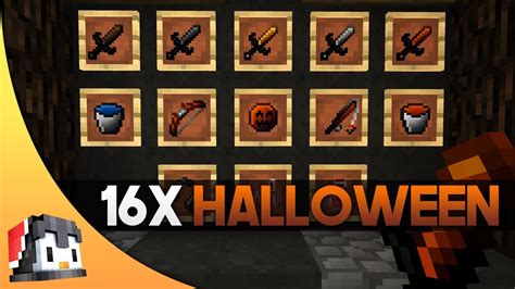 Halloween 16x Mcpe Pvp Texture Pack Fps Friendly Youtube