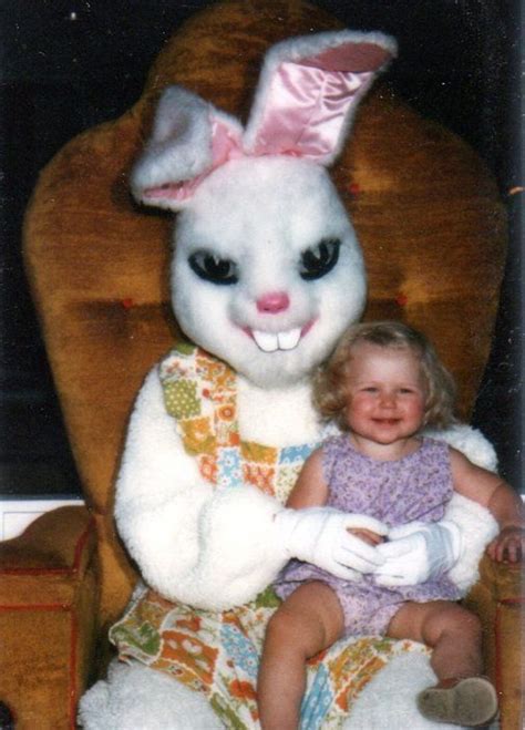 These Terrifying Pictures Of The Easter Bunny Will Haunt Your Dreams
