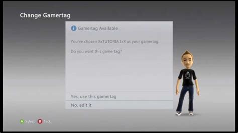 How To Change Your Gamertag For Free On Xbox 360 Youtube