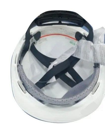 Pvc White Msa V Guard Safety Helmets For Construction Size Medium At