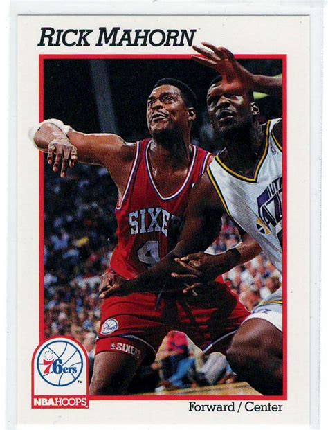 Check spelling or type a new query. Sports Cards Basketball - 1991 NBA Hoops Rick Mahorn | Basketball cards, Trading cards, Basketball