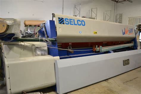 Used Selco Wnt 600 Rear Load Panel Saw Coast Machinery Group