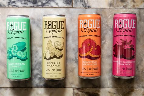 Rogue Spirits Sparkling Craft Cocktails Available In Cans Nationwide The Beer Connoisseur