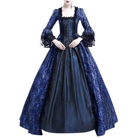 Medieval Princess Dress Blue