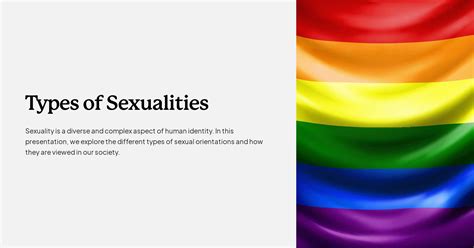 Types Of Sexualities