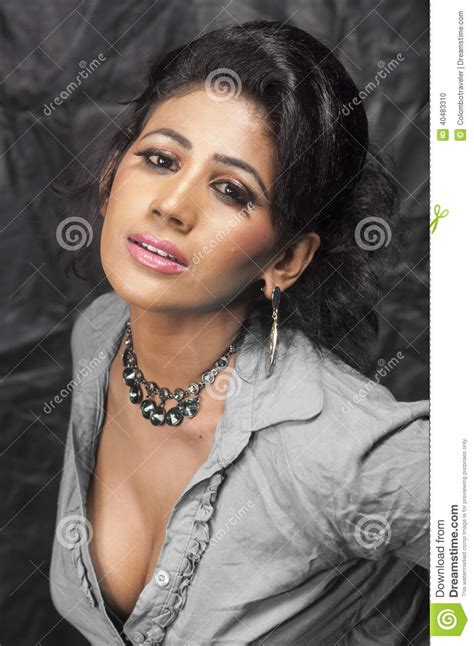 Lovely Woman Stock Photo Image 40483310