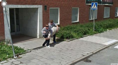 Google earth, which allows you to fly anywhere in the world to see satellite images of almost any place on earth, has enabled us to travel to we've collected some of the weirdest sights in google earth and street view. Truly Weird Things Caught on Surveillance Cameras - So on ...