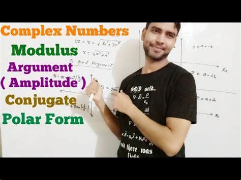 Complex Numbers Modulus Argument Polar Form YouTube