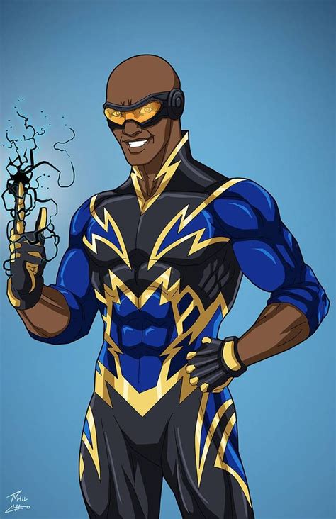 Black Lightning Earth 27 Commission By Phil Cho On Deviantart Heroes
