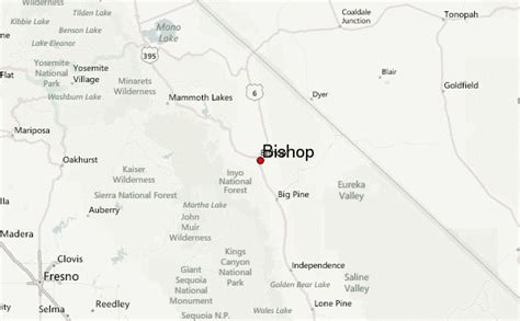 Guide Urbain De Bishop Californie