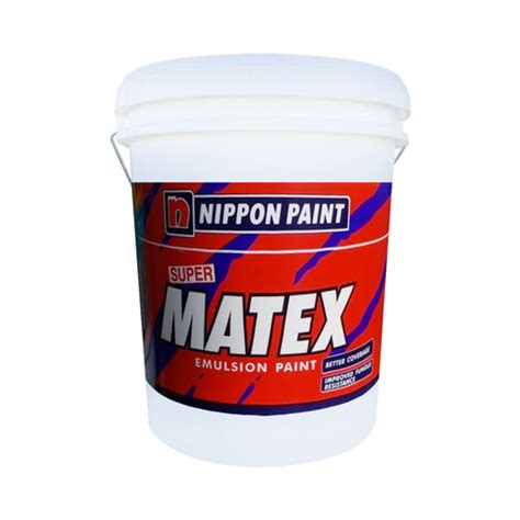 Nippon Matex Emulsion Paint 18l White Goldunited Sdn Bhd