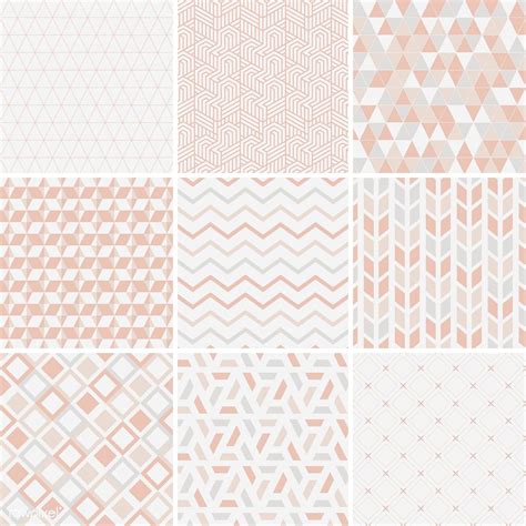 Collection Of Patterns Vector Illustration Free Image By