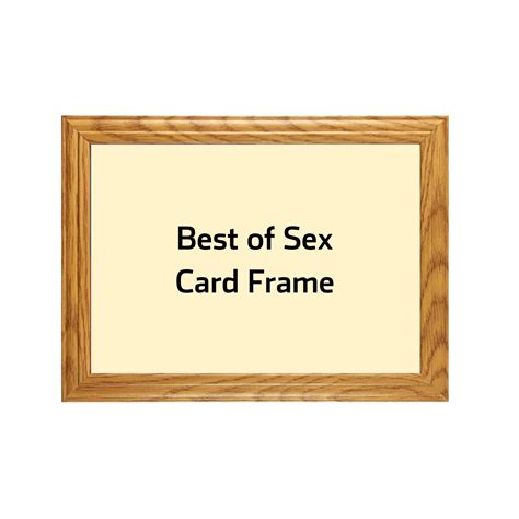 Best Of Sex Frames Birdbrook Rosettes Ltd