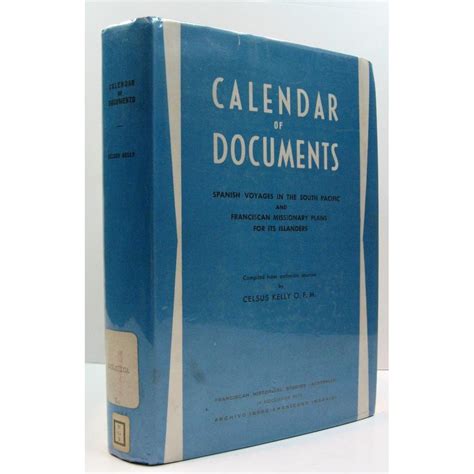Calendar Of Documents Spanish Voyages In The South Pacific From