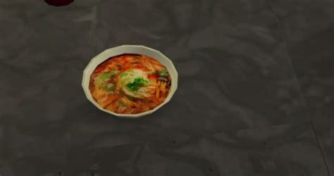 Free Download Kimchi Noodle Soup Custom Recipe By Mod The Sims 4