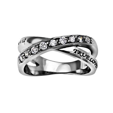 Christian Womens Stainless Steel Abstinence 1 Timothy 412 True Love