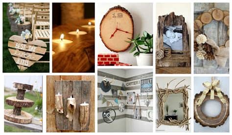 Beautiful colorful shelves with different home related objects. Stupendous DIY Rustic Wood Decor That Will Make You Say Wow