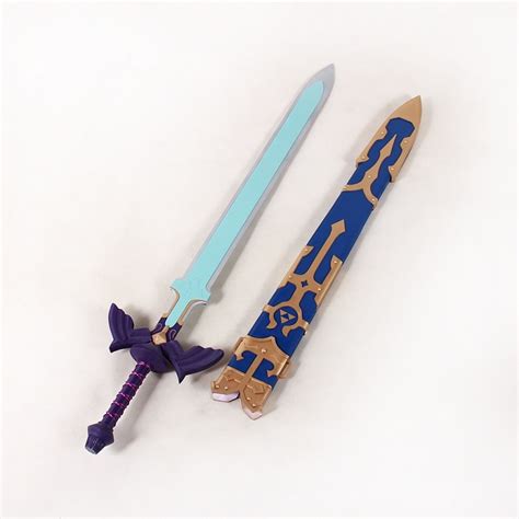 the legend of zelda breath of the wild link master sword cosplay prop buy legend of zelda