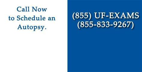 Autopsy Services College Of Medicine University Of Florida