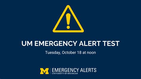 um emergency alert test completed tuesday oct 18 news division of public safety and security