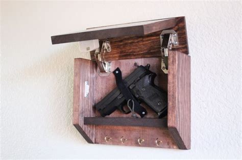 The thing is, with gun racks, it's a very precise you're a responsible gun owner with no threats in the home—why shouldn't you display your guns while keeping their trigger locks on them? Pin on projects