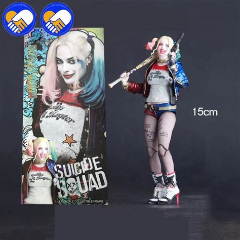 New 15cm Suicide Squad Harley Quinn 112 Th Scale Collectible Action