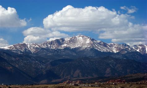 View of pikes peak from garden of the gods co. Pico Pikes - Wikipedia, la enciclopedia libre