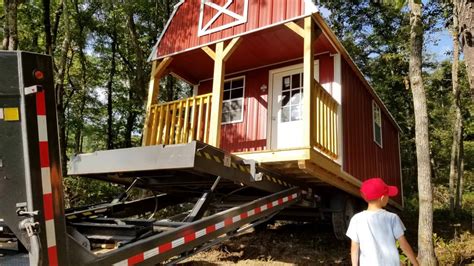 Wood is a natural material and minor defects are common. Our off grid Derksen 10x20 Lofted Barn Cabin review - YouTube
