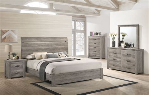 Contemporary Grey Bedroom Set Best Home Design