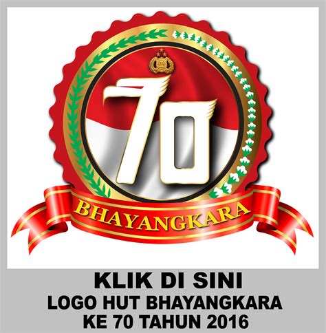 Logo Hut Bhayangkara 73 Png