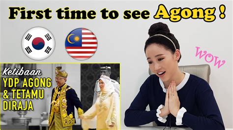Portrait yang dipertuan agong of malaysia yang ke 16. Korean Reaction to Agong Malaysia | Istiadat Pertabalan ...
