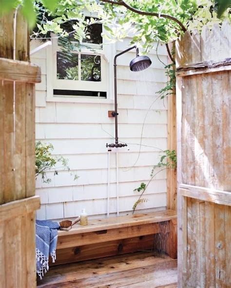 Content In A Cottage Outdoor Shower Summer Pleasure