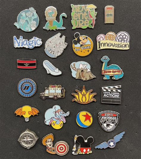 Tiny Kingdom Walt Disney World Second Edition Series 1 Pin Collection
