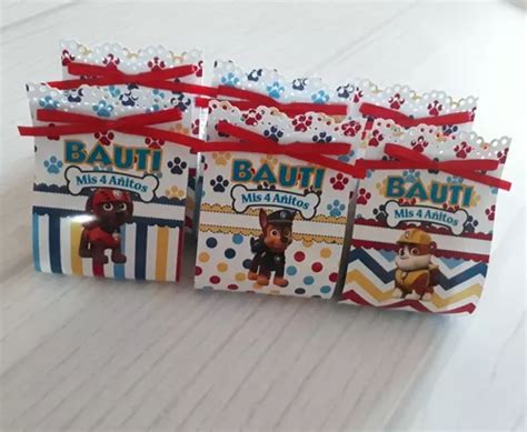 Golosinas Personalizadas Candy Bar Paw Patrol En Venta En Hurlingham