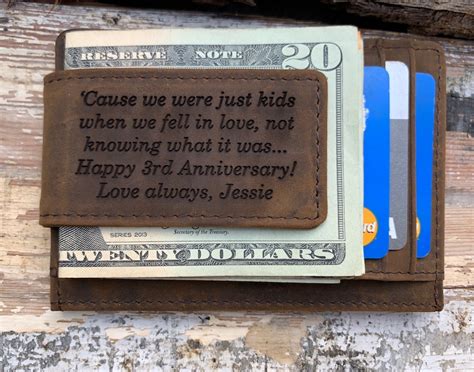 3rd Anniversary T For Husband Anniversary T For Him Etsy