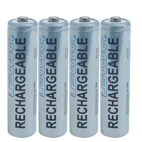 Lenmar Nickel Metal Hydride Aaa 1000mah Batteries 4 Pack Pro410b