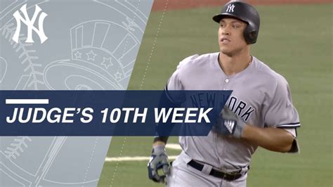 Aaron Judge Launches Three Home Runs This Week Youtube