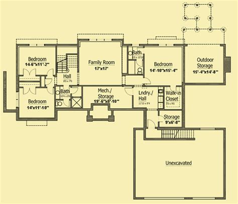 Today's cottage plans can be cozy without skimping on living space. Cottage Plans For a 1 Story House With 4 Bedrooms & Views