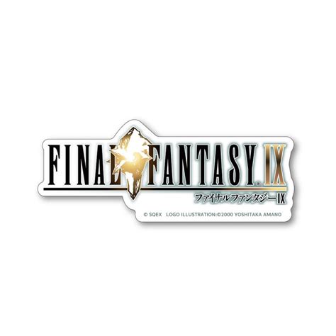Sticker Final Fantasy Ix Logo Meccha Japan