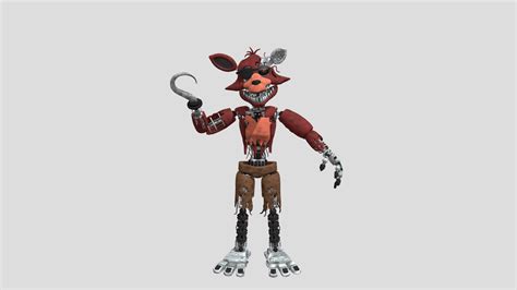 Withered Foxy Download Free 3d Model By Commonotter86 A974d6a