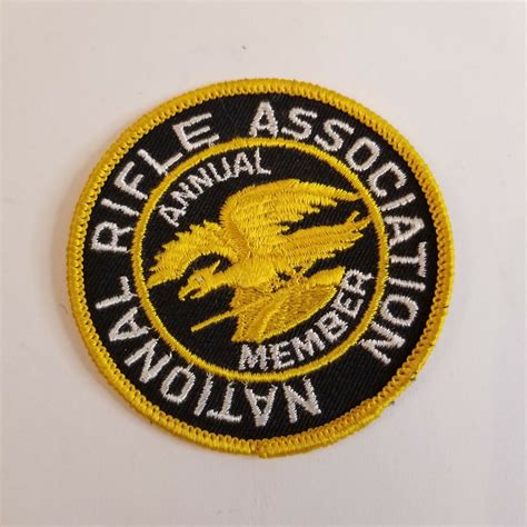 77off Nra National Rifle Association Member 3 Annual Patch